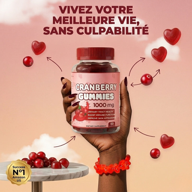 Gummies à croquer SmartFlore™ - Résultats en 7 jours