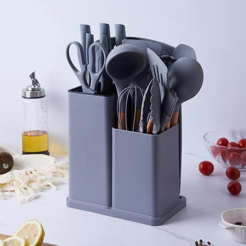 EasyCook™ - Ensemble de 19 Ustensiles de Cuisine en Silicone