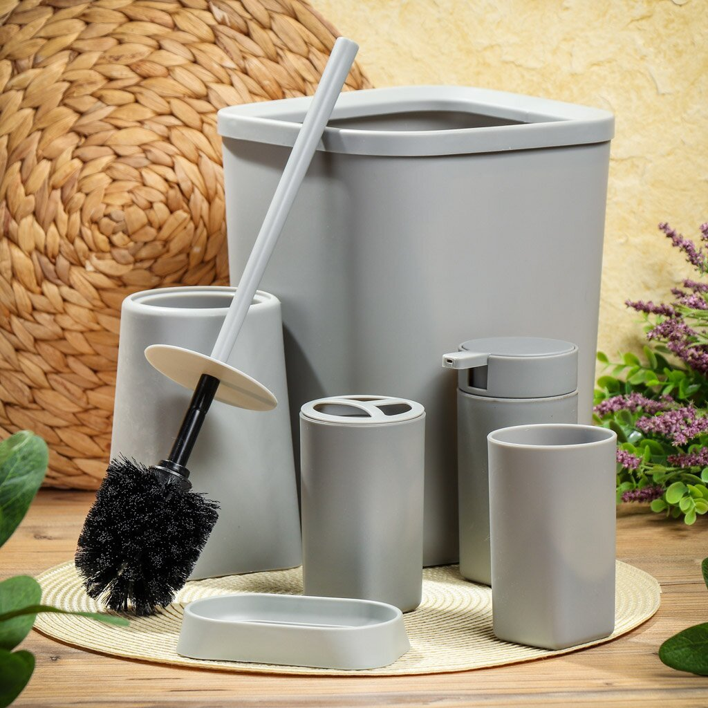 BainPratik™ - Set de 6 Pièces de Luxe pour Salle de Bain