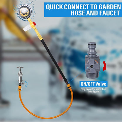 Brosse de Lavage Rotative AutoSpin™ – Votre Véhicule Brillant, Sans Effort et Sans Stress !