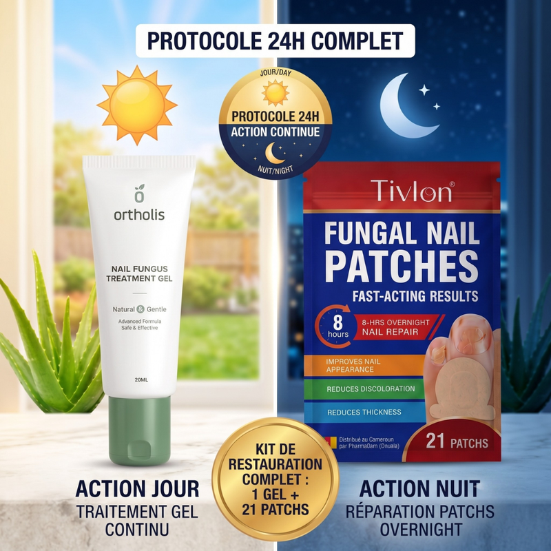 SmartRepair™ - "Protocole 24H" contre les mycoses d'ongles