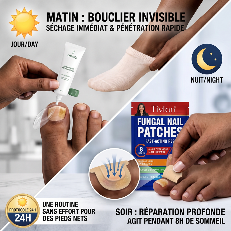 SmartRepair™ - "Protocole 24H" contre les mycoses d'ongles
