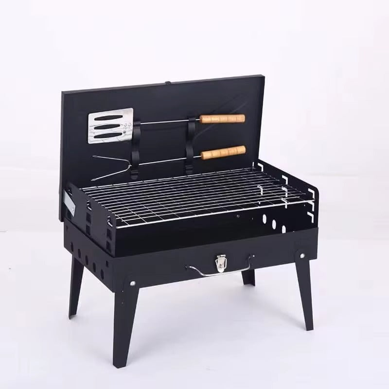 GourmetNomad™ Barbecue Portable  – Votre Partenaire Grillades Partout, Tout le Temps !