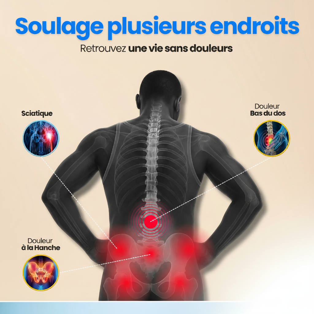 Ceinture Posture & Soulagement™ : La Solution Naturelle Contre la Sciatique et les Douleurs du Dos